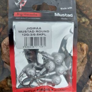 Jigipää Mustad 12 g 5 kpl