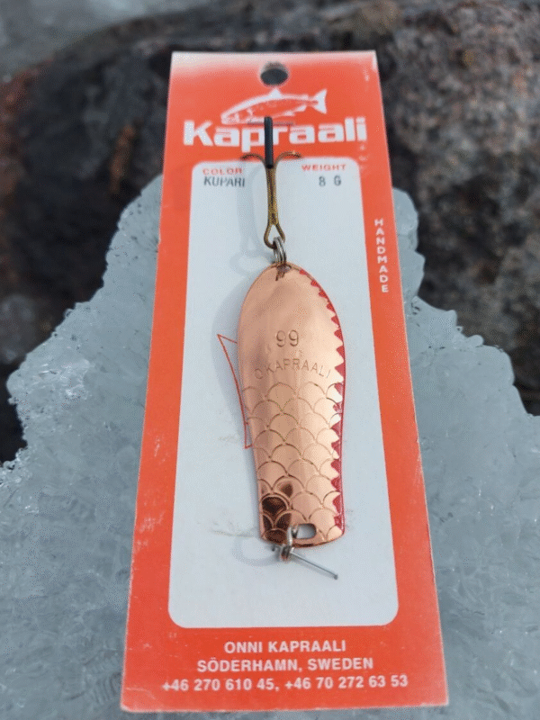 Kapraali lusikkauistin messinki (13 g ja 10 g) ja kupari (9 g ja 8 g) - Image 5