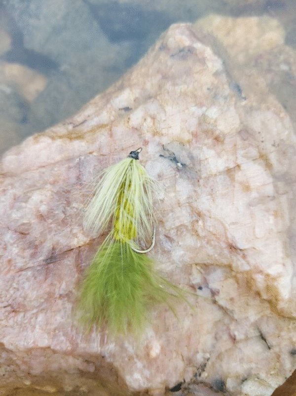 Perho Olive Wooly Bugger 1 -koukkuinen koukkukoko 6