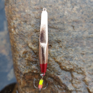 HRT pystypilkki sileä pinta 5.5 cm 11 g 3-haarakoukku