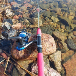 Kalastusvapasetti lyhyt pituus 100 cm ja 80 cm