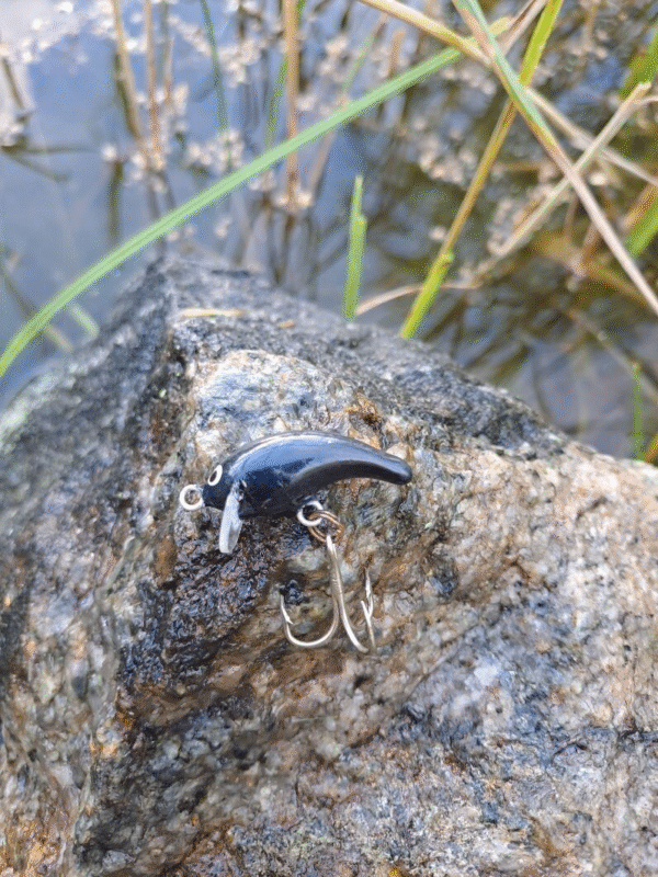 Siikavaappu isolla koukulla 3 cm 1,5 g käsintehty