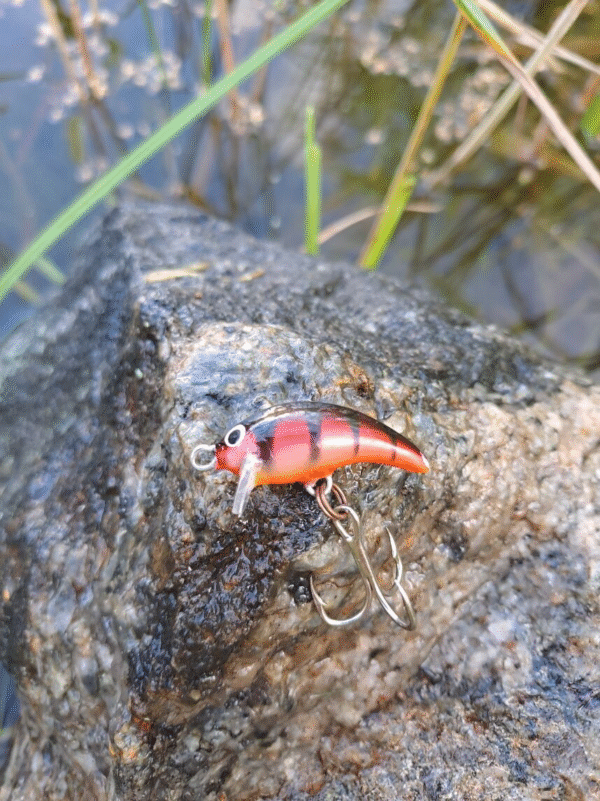 Siikavaappu isolla koukulla 3 cm 1,5 g käsintehty - Image 2