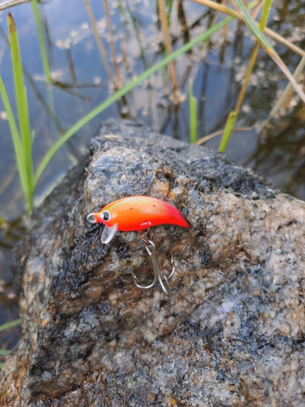Siikavaappu isolla koukulla 3 cm 1,5 g käsintehty - Image 4